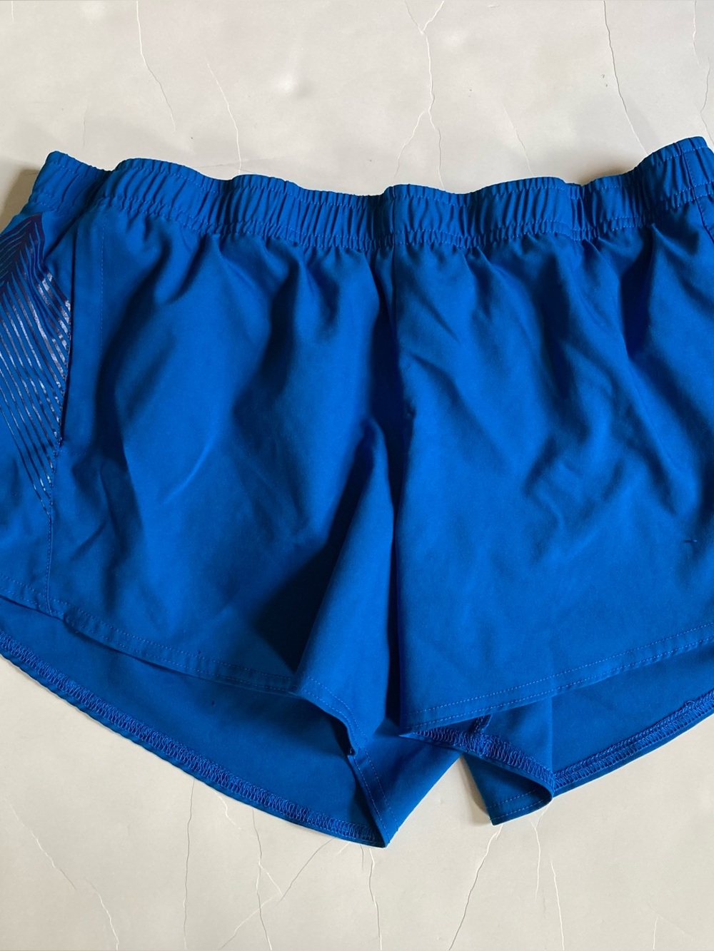 Oiselle OG distance running shorts royal blue size 8 EUC